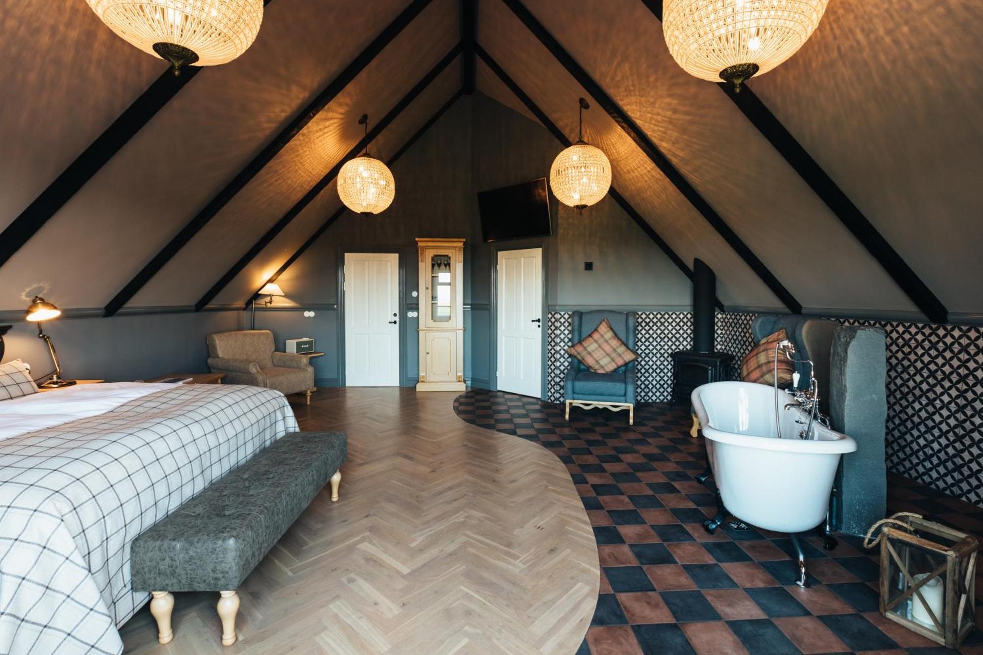 Skalakot Manor Hotel Хвольсвёдлюр Экстерьер фото