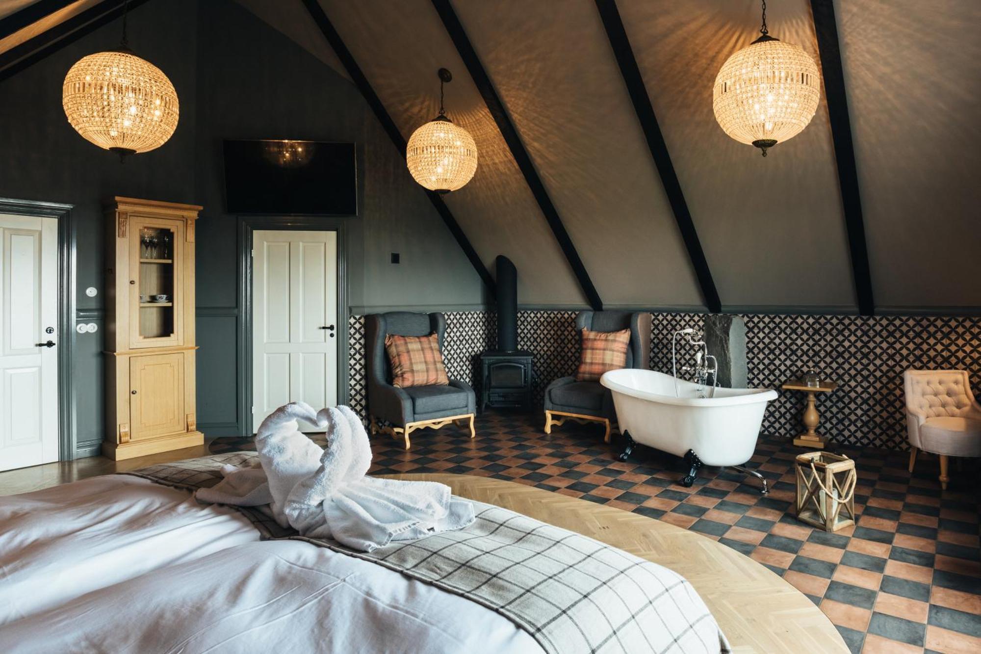 Skalakot Manor Hotel Хвольсвёдлюр Экстерьер фото